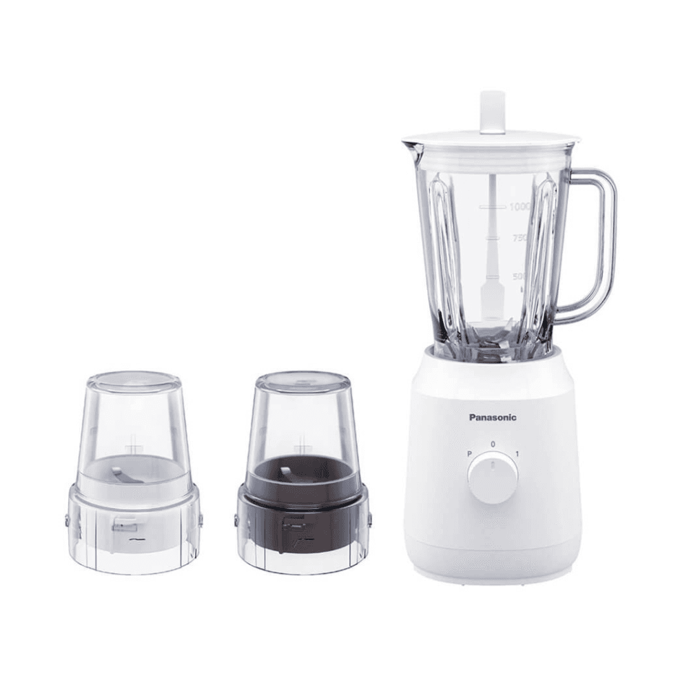 Panasonic Mx-Ex1521 Plastic Jug Blender With 2 Dry Mills 1.5L - White