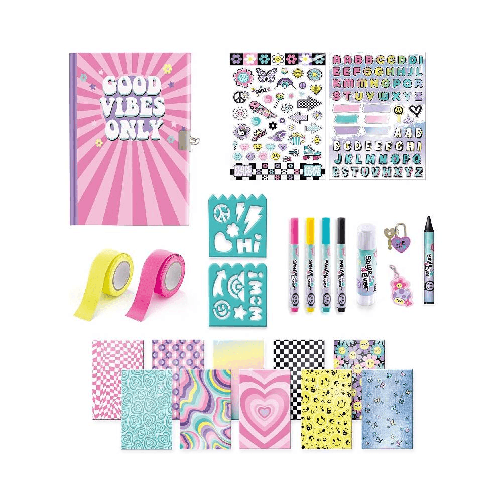 Canal Toys Style 4 Ever Scrapbooking Carnet Secret Notebook 6+ Years