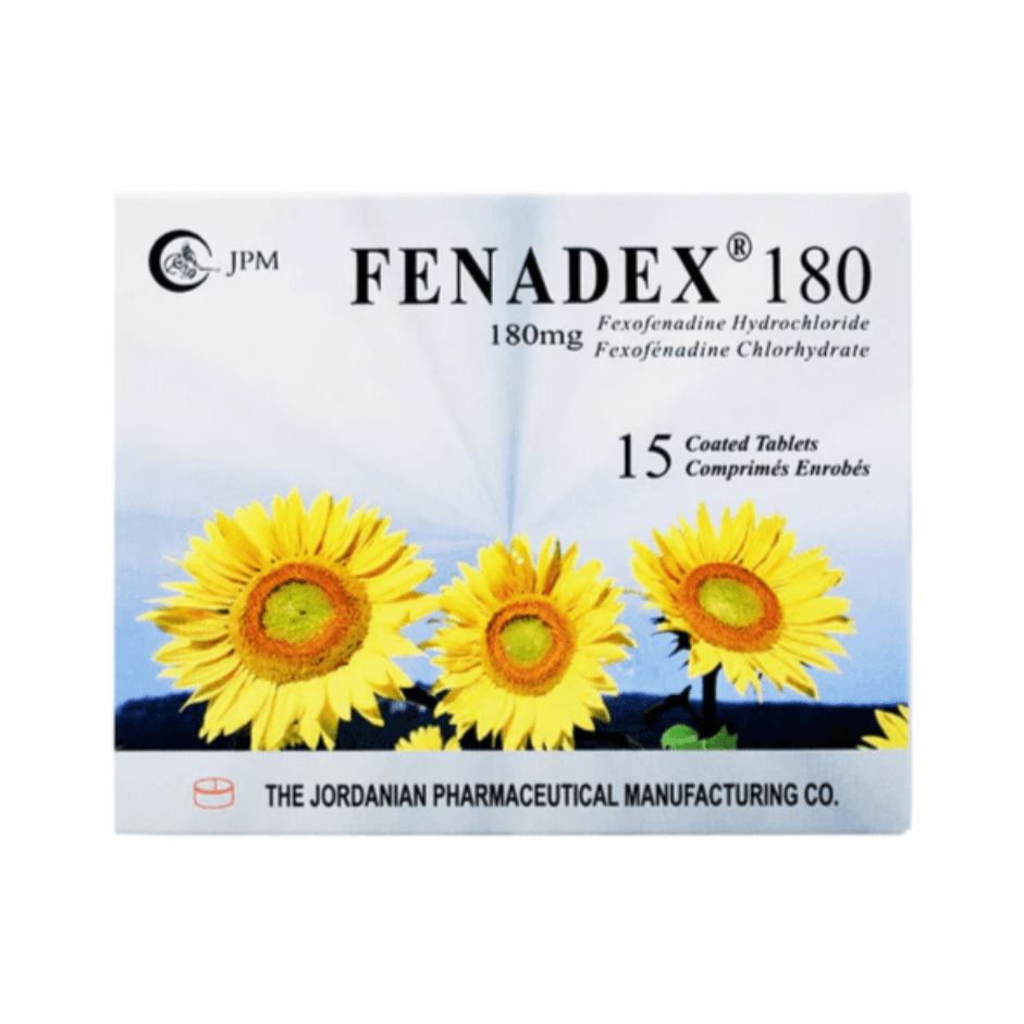 Fenadex 180Mg Tab 15`S