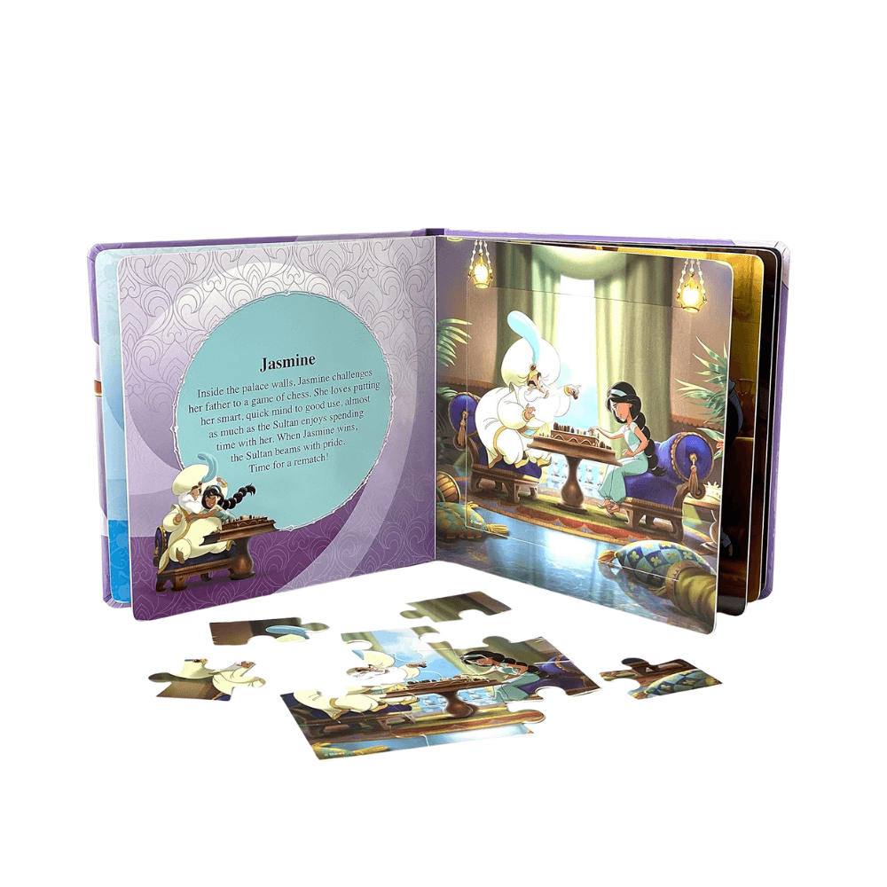 Disney Princess Beginning My First Puzzle 10 Pages Board Book