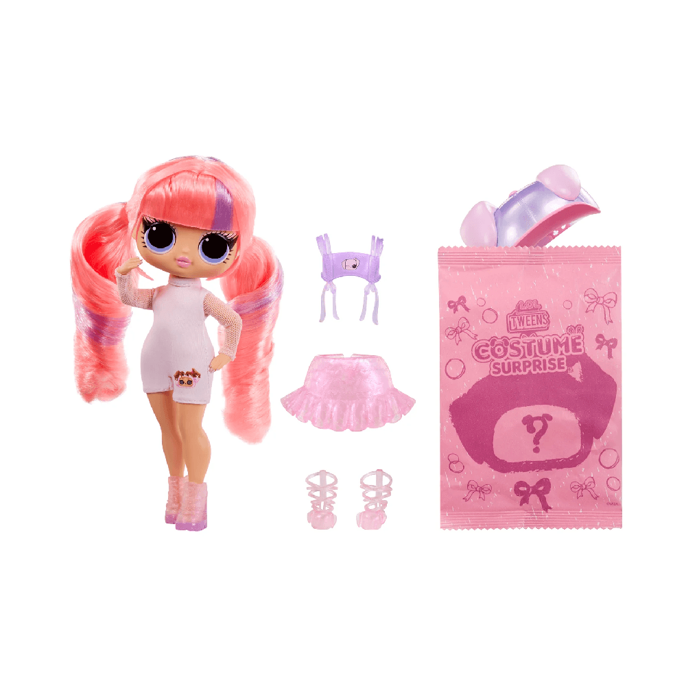 L.O.L Tweens Costume Surprise Ali Dance Fashion Doll with Inflatable Puppy Pet - Assorted