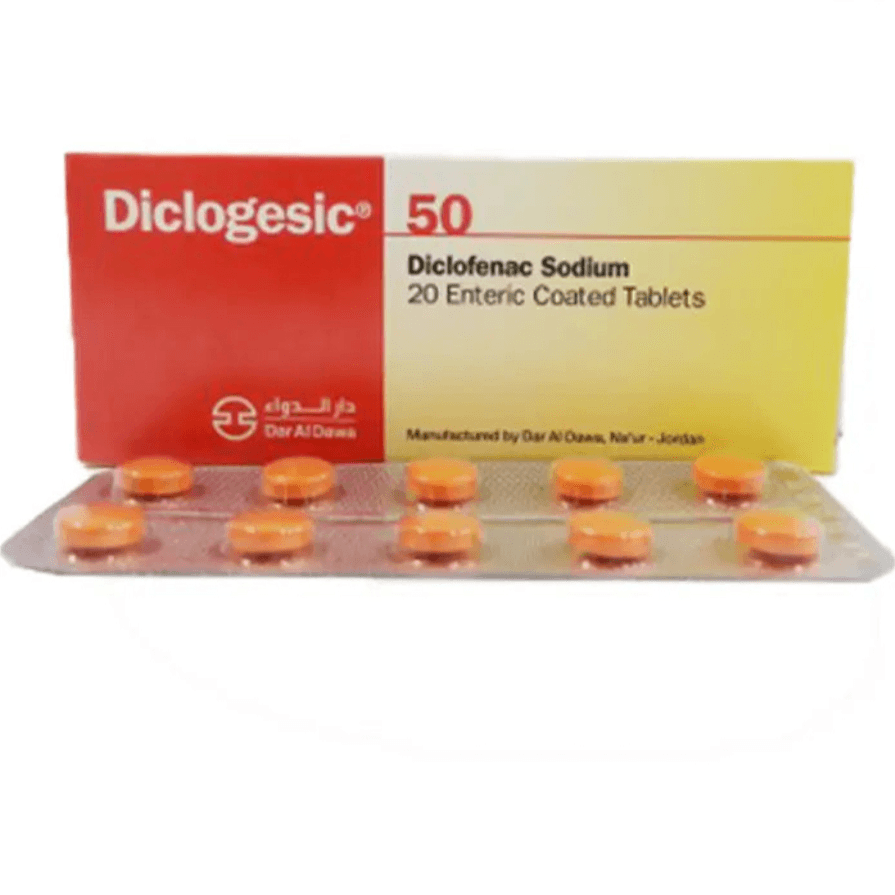 Diclogesic 50Mg Tab 20S