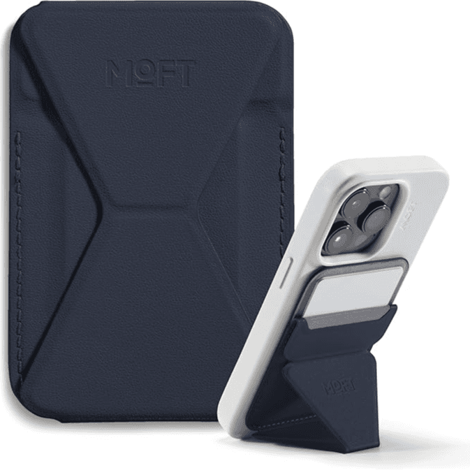 Moft Magnetic Wallet Stand - Navy Blue