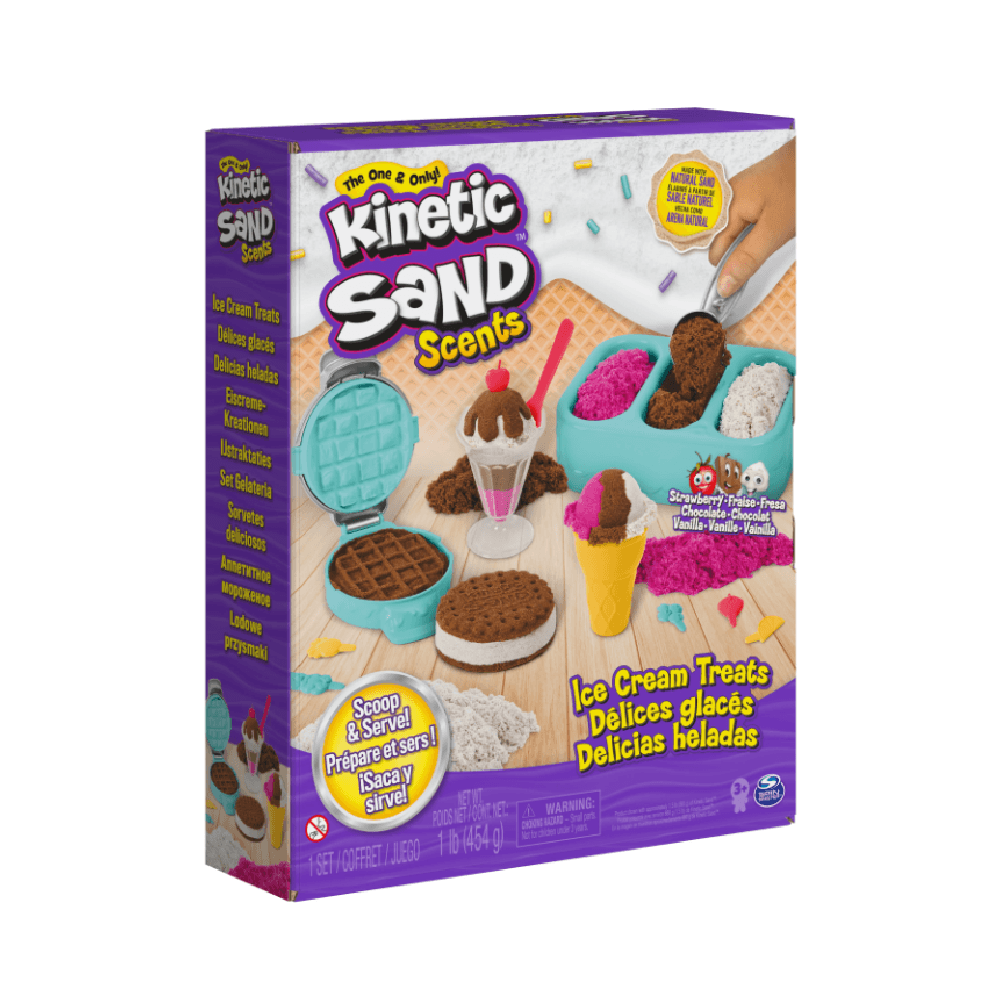 Spin Master Kinetic Sand Scents Ice Cream Treats Playset