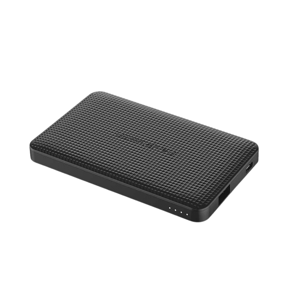 راف باور باور بانك 10000mAh نحيف بي دي + كيو سي 3.0 - أسود