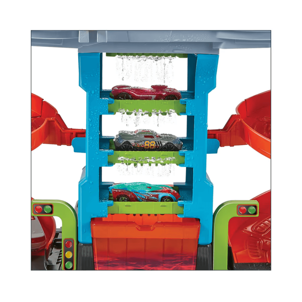 Hot Wheels City Mega Tower Car Wash Playset