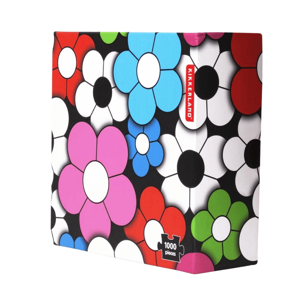 Kikkerland Happy Flowers Puzzle for 3+ Years