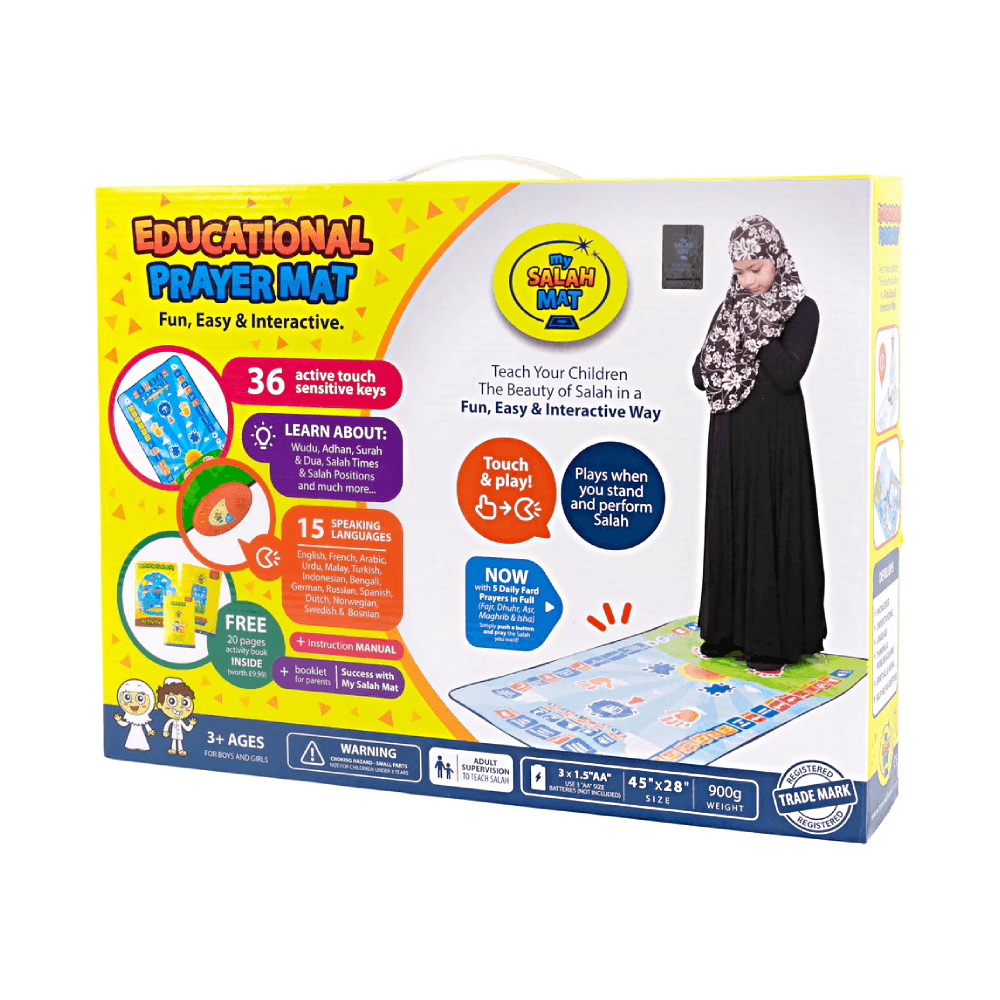 Educational Salah Mat Touch & Play Prayer Mat