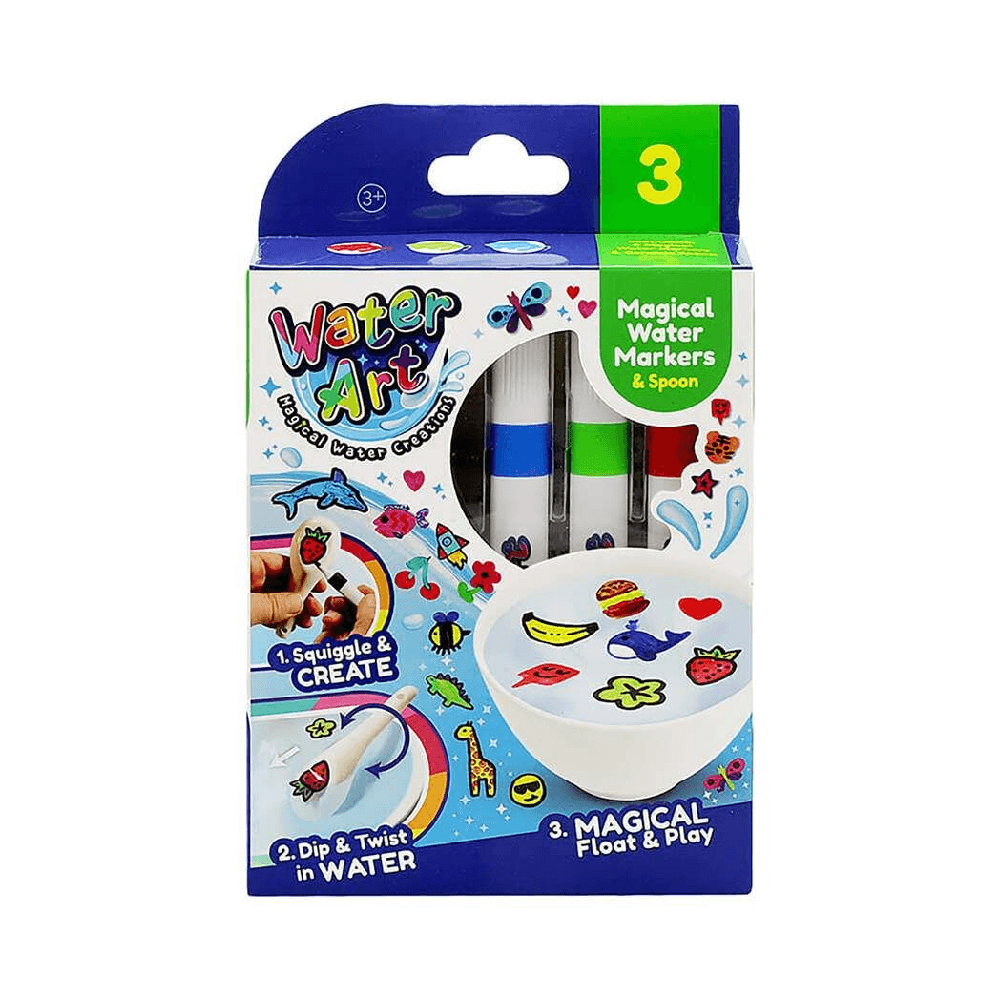Water Art Magical Water Marker & Spoon Pack 3Pcs 3+ Years
