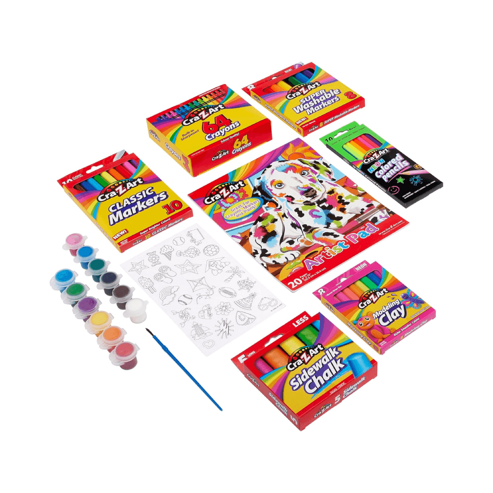 Cra-Z-Art Ultimate Art Extravaganza Tub 130Pcs