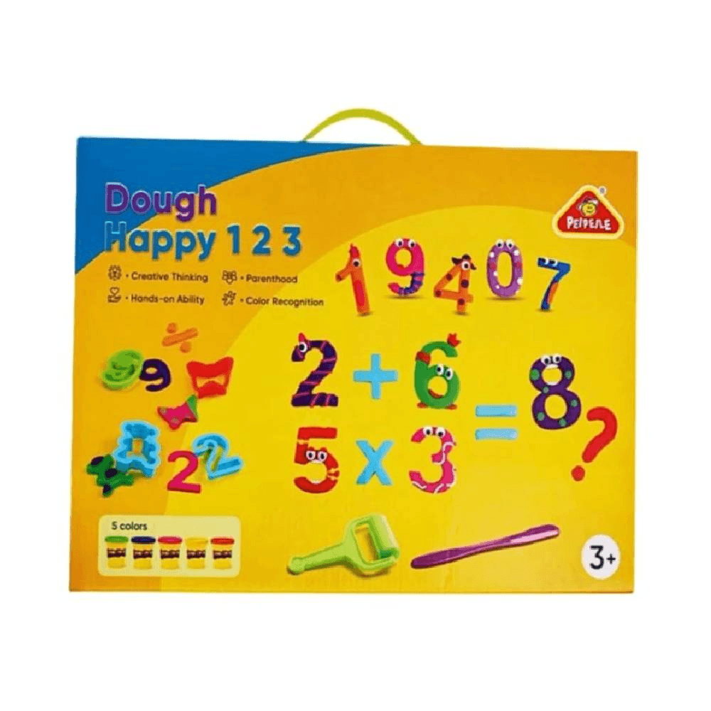 طقم صلصال 1 2 3 من بيبيلي 3+ سنوات