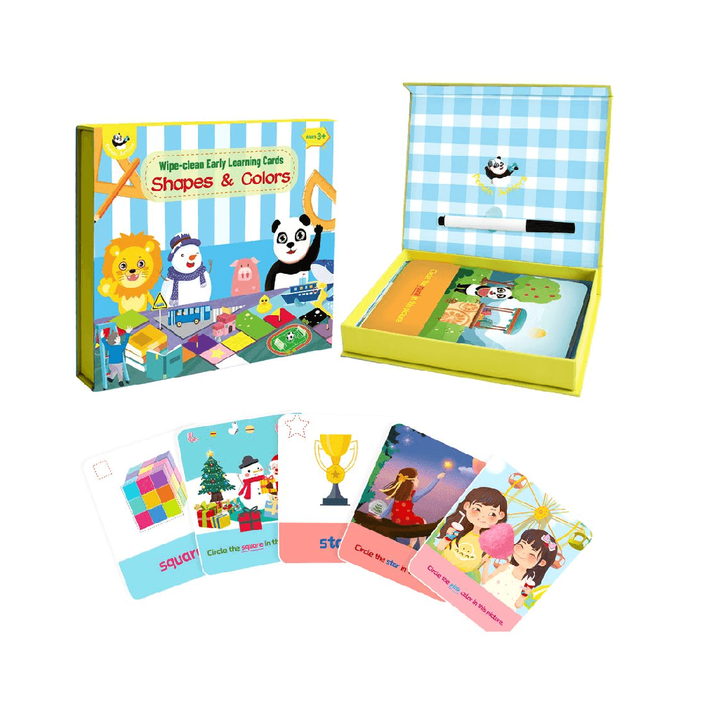 Panda Juniors Wipe Clean Early Learning Cards