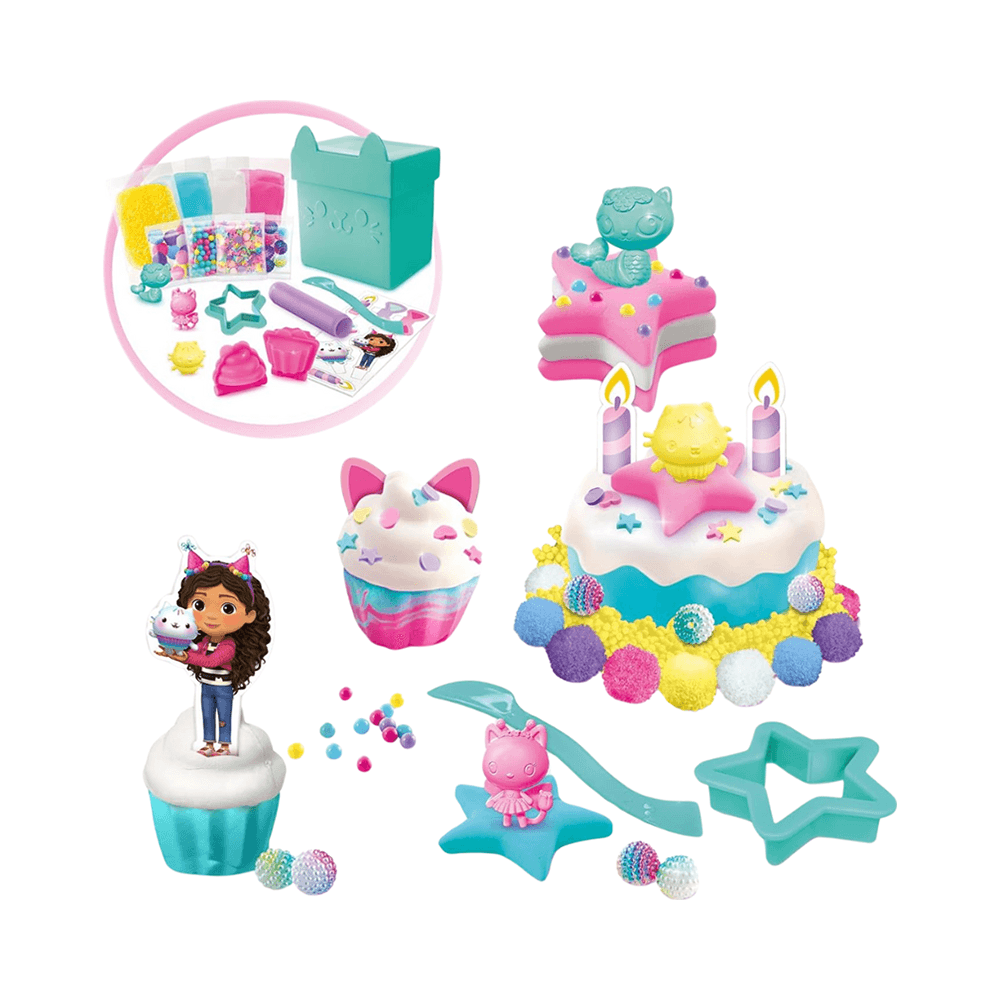 John Adams Gabby's Dollhouse Cakey Cat Birthday Cat Kit