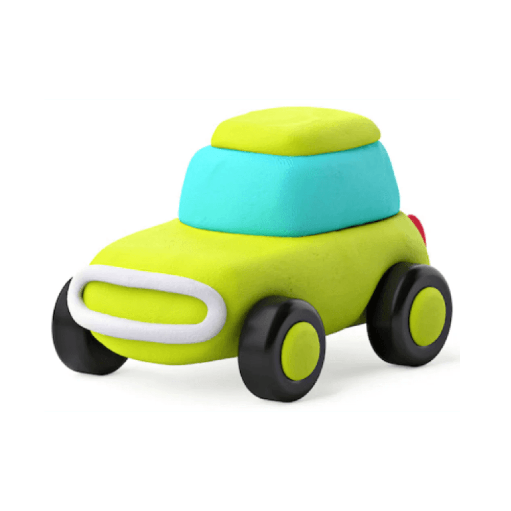 Hey Clay Eco Cars Air-Dry Clay DIY Kit 6Pcs