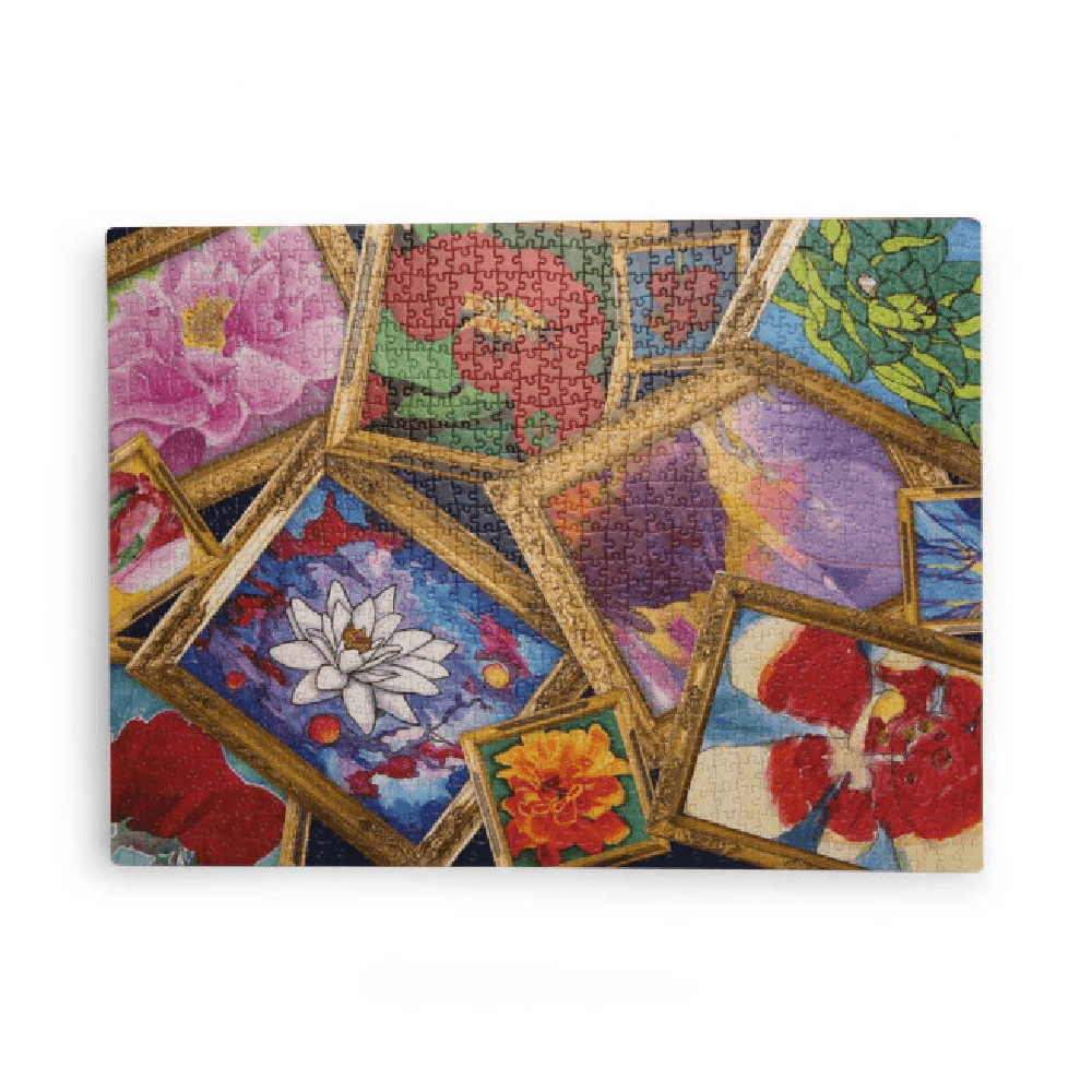 Kikkerland Flower Power Puzzle for 3+ Years