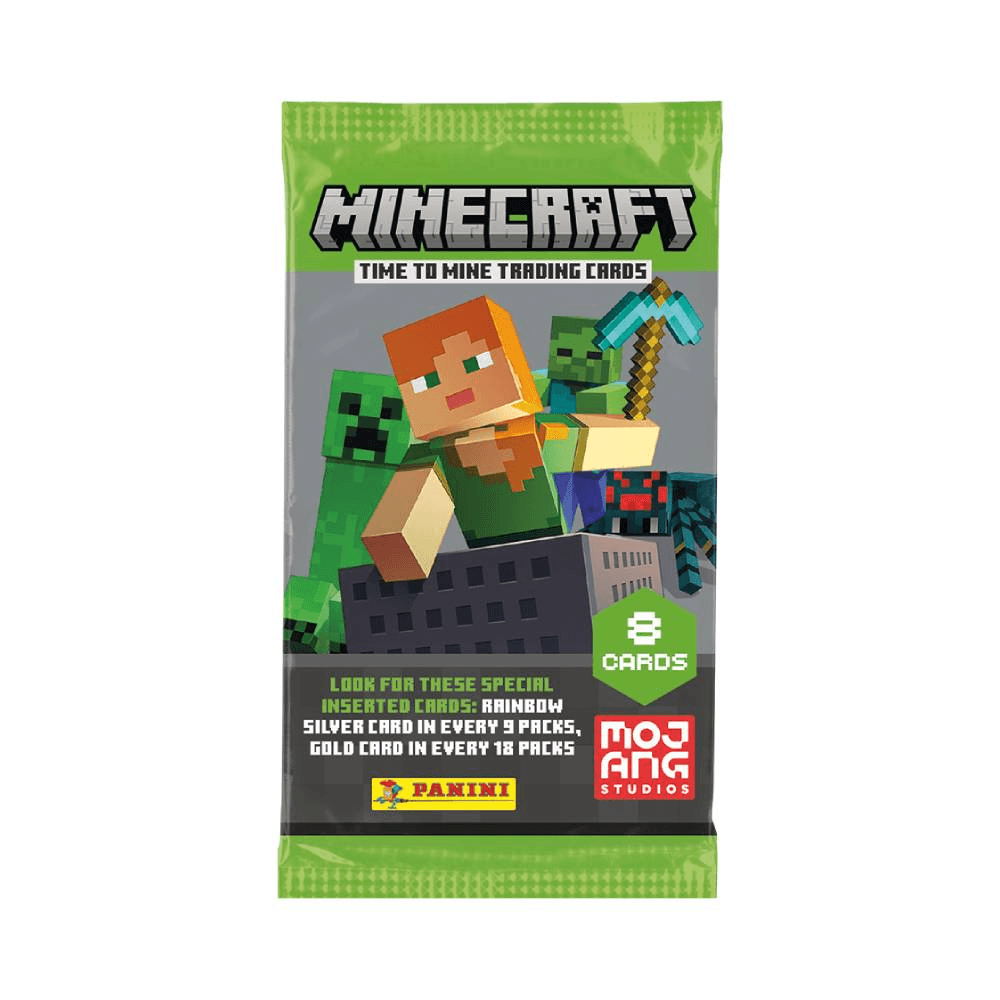 Minecraft Trading Cards 2 Pack 8Pcs Each