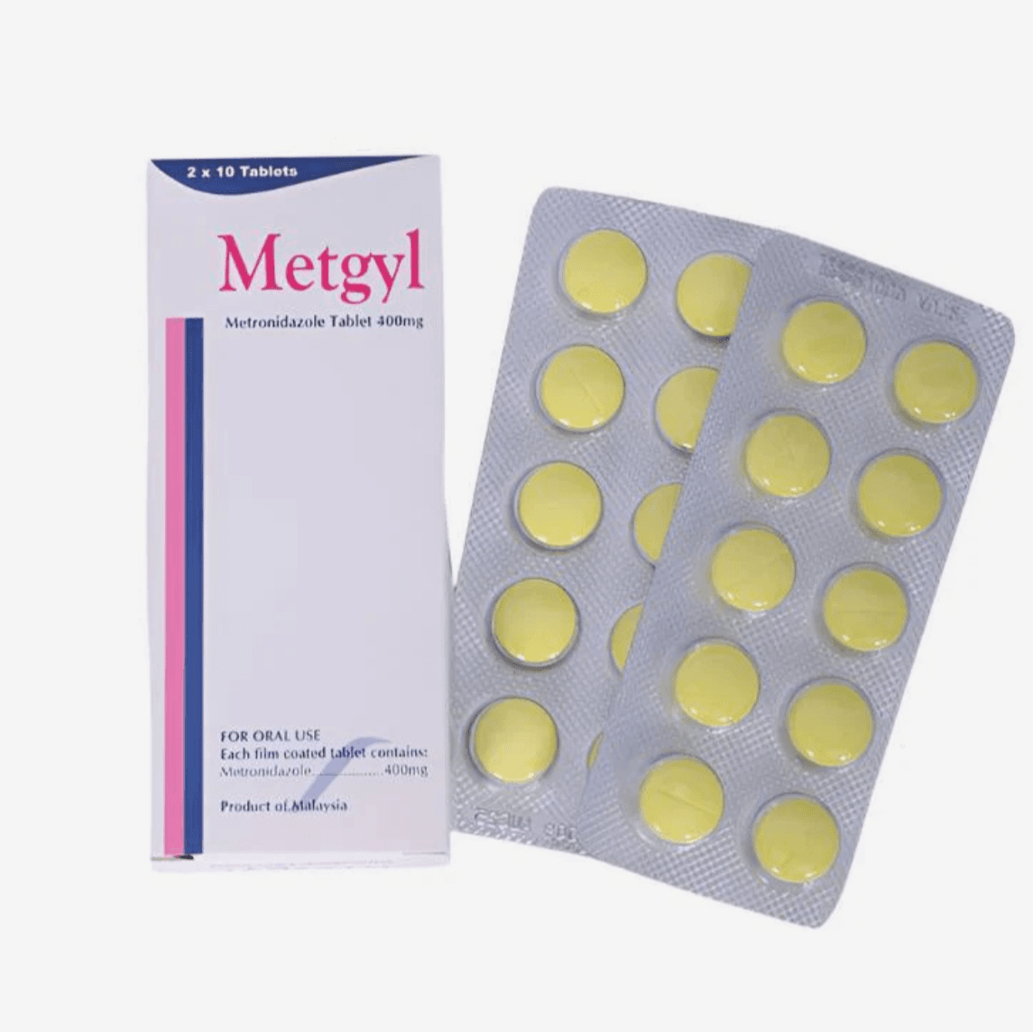 Metgyl 400Mg Tab 20S