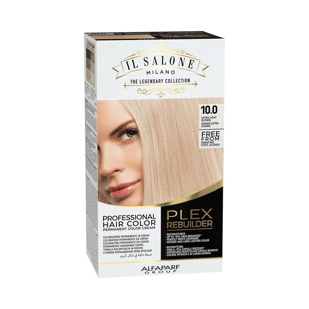 AlfaParf Plex Rebuilder Permanent Hair Color no: 10.0 Extra Light Blonde