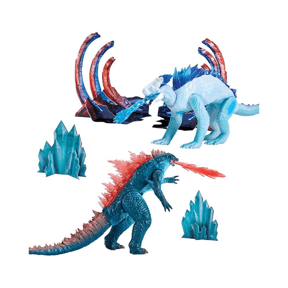 Monsterverse Godzilla X Kong: The New Empire Godzilla Vs Shimo Set With 4Pcs 15.24cm