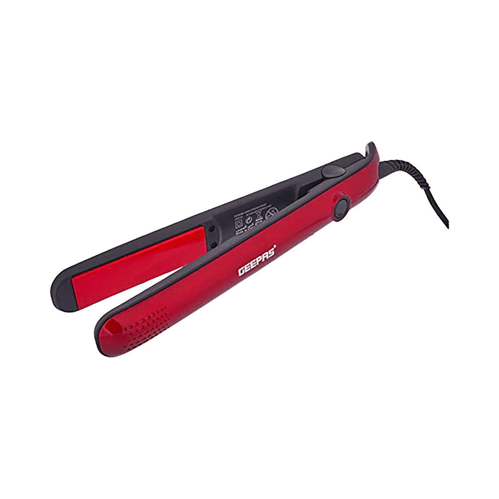 Geepas Gh8722 Ceramic Hair Straightener – Red