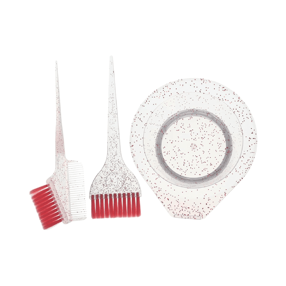 Hair Dye Color Brush And Bowl Set