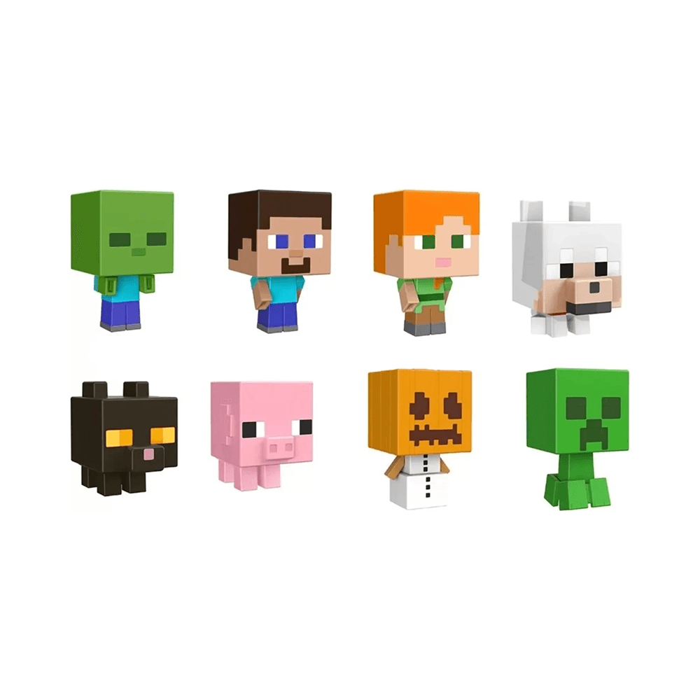Minecraft Mob Head Minis Action Figure Assorted