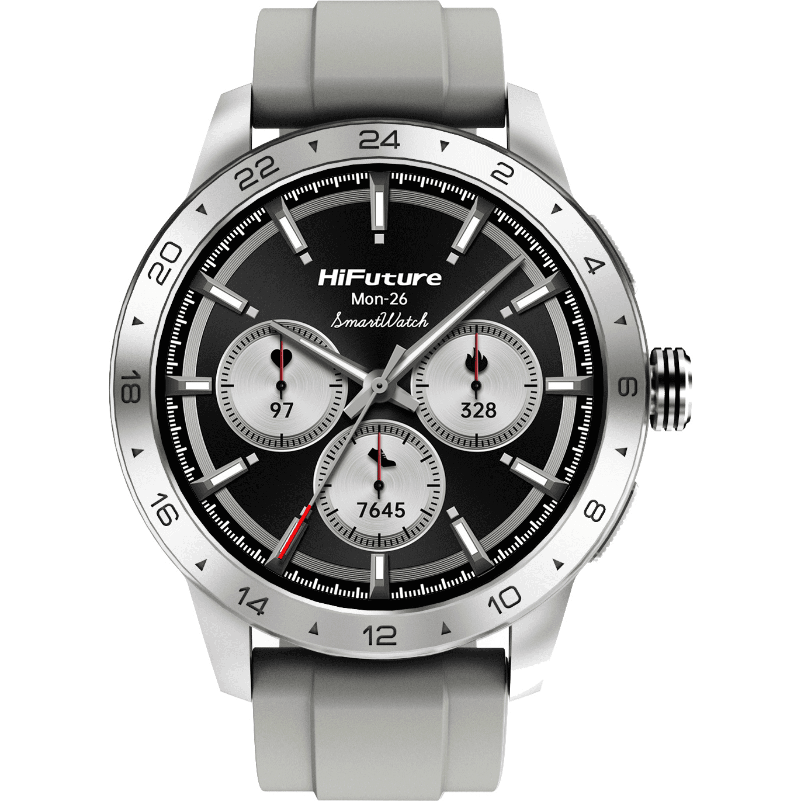 Hifuture Flex2 Smart Watch - Silver