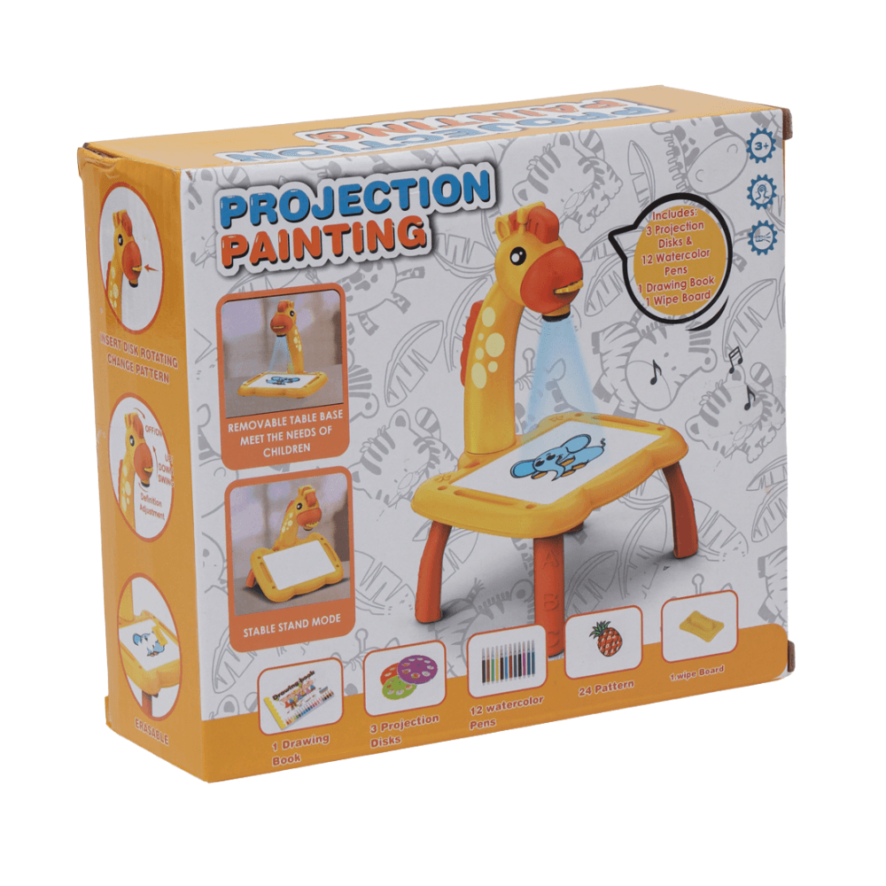 Children's LED Projection Drawing Board & Table  3+ Years