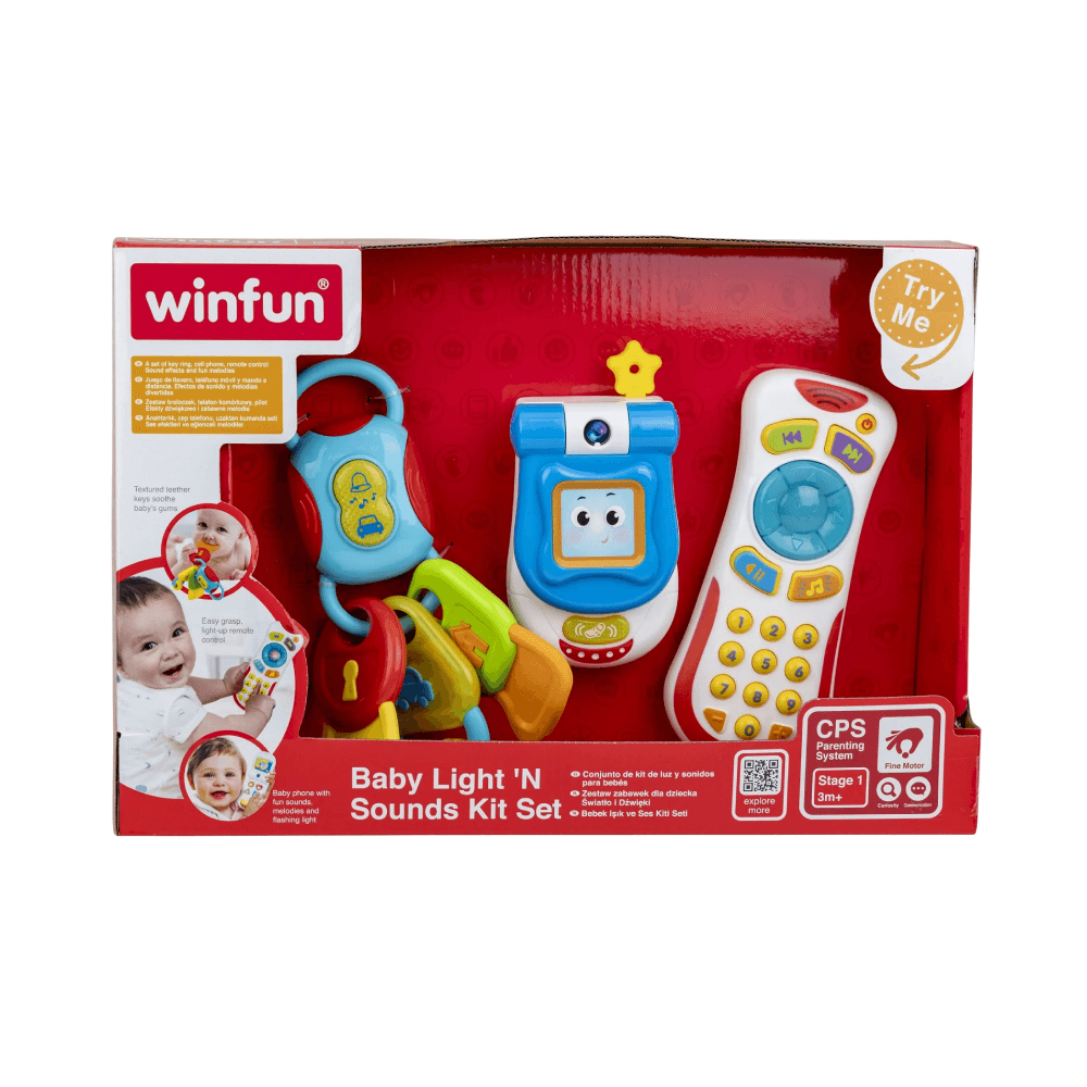 Winfun Baby Light 'N Sounds Set Pack 6+ Months 3Pcs