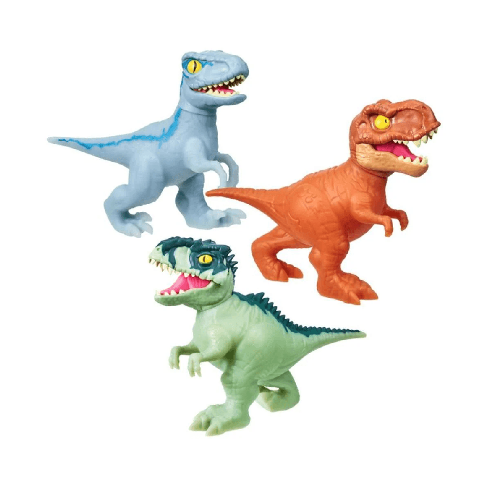 Heroes Of Goo Jit Zu Jurassic World Action Figure Set 3Pcs