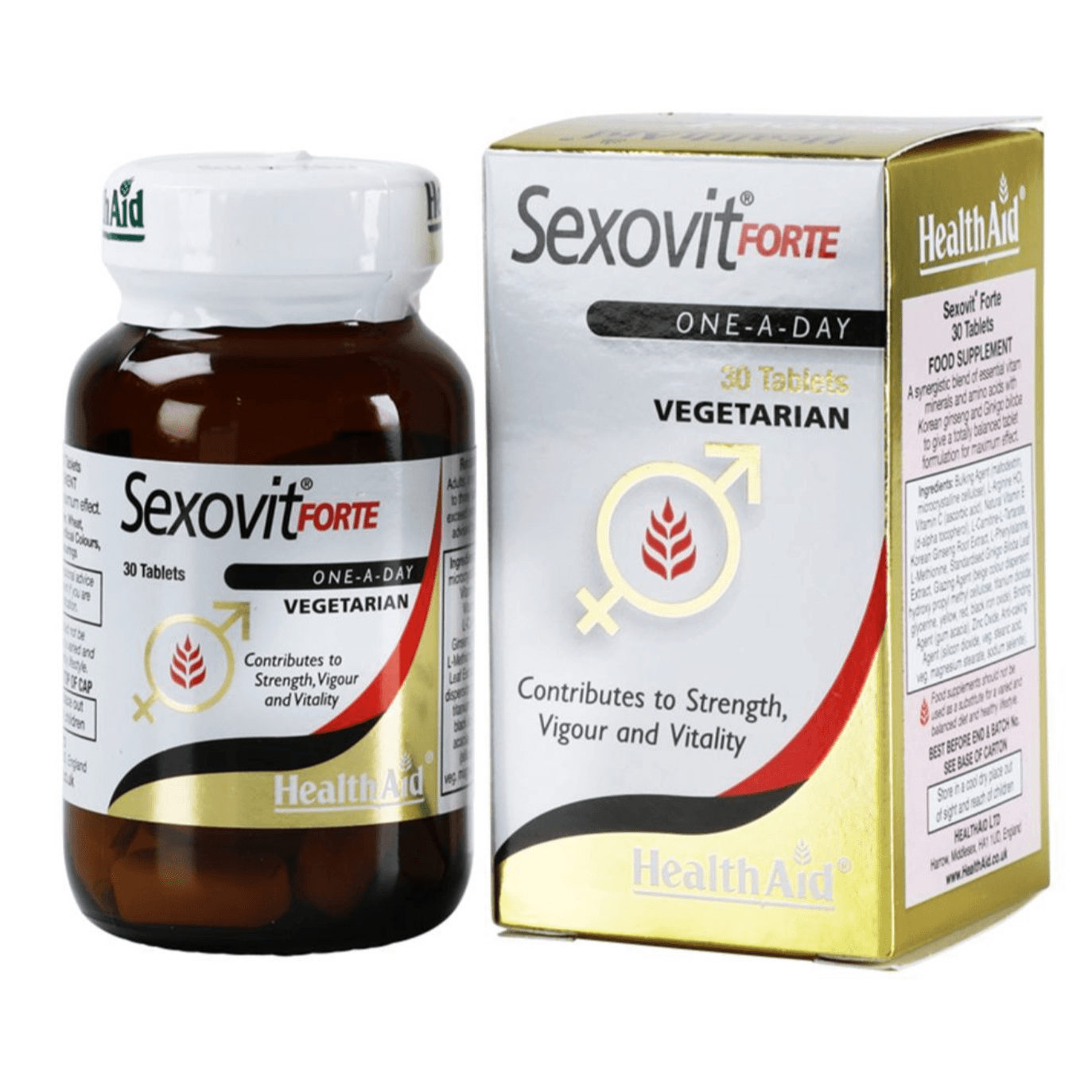 Health Aid Sexovit Forte Tab 30S