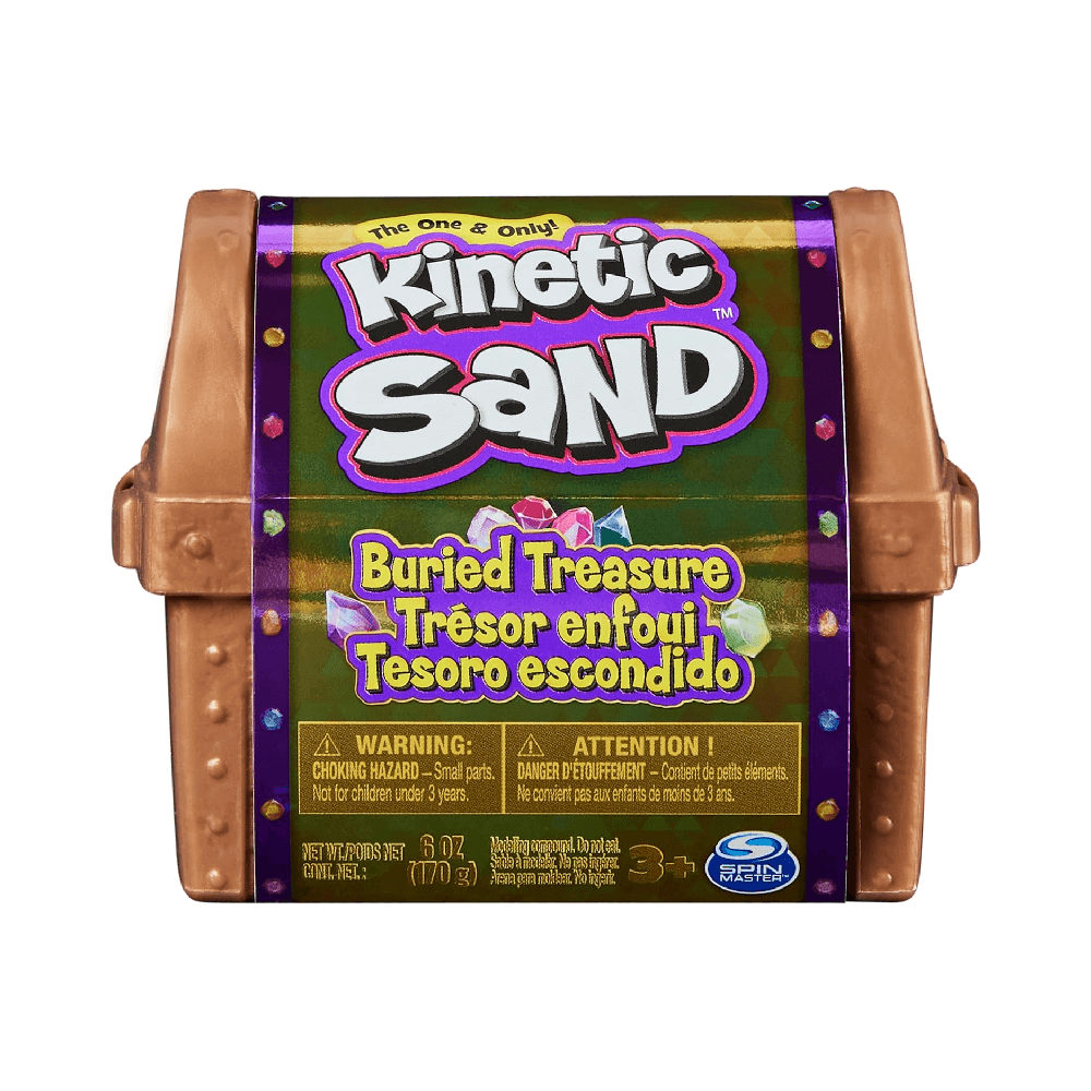 Spin Master Kinetic Sand Buried Treasure Mystery Box