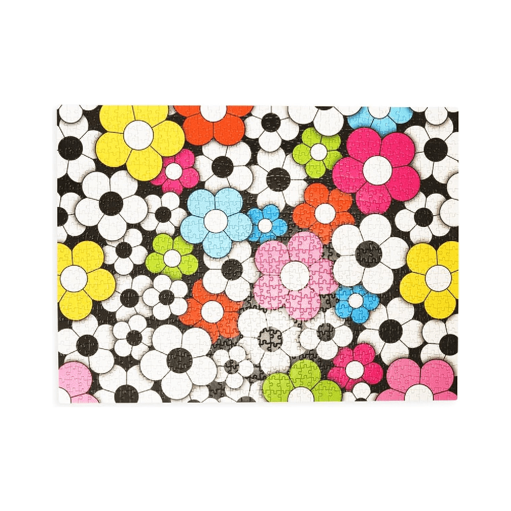 Kikkerland Happy Flowers Puzzle for 3+ Years