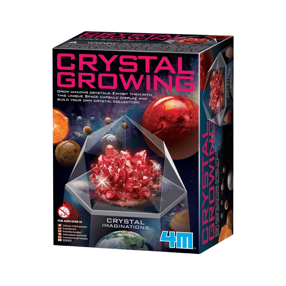 4M Crystal Imaginations Space Gem Crystal Growing Kit 10+ Years
