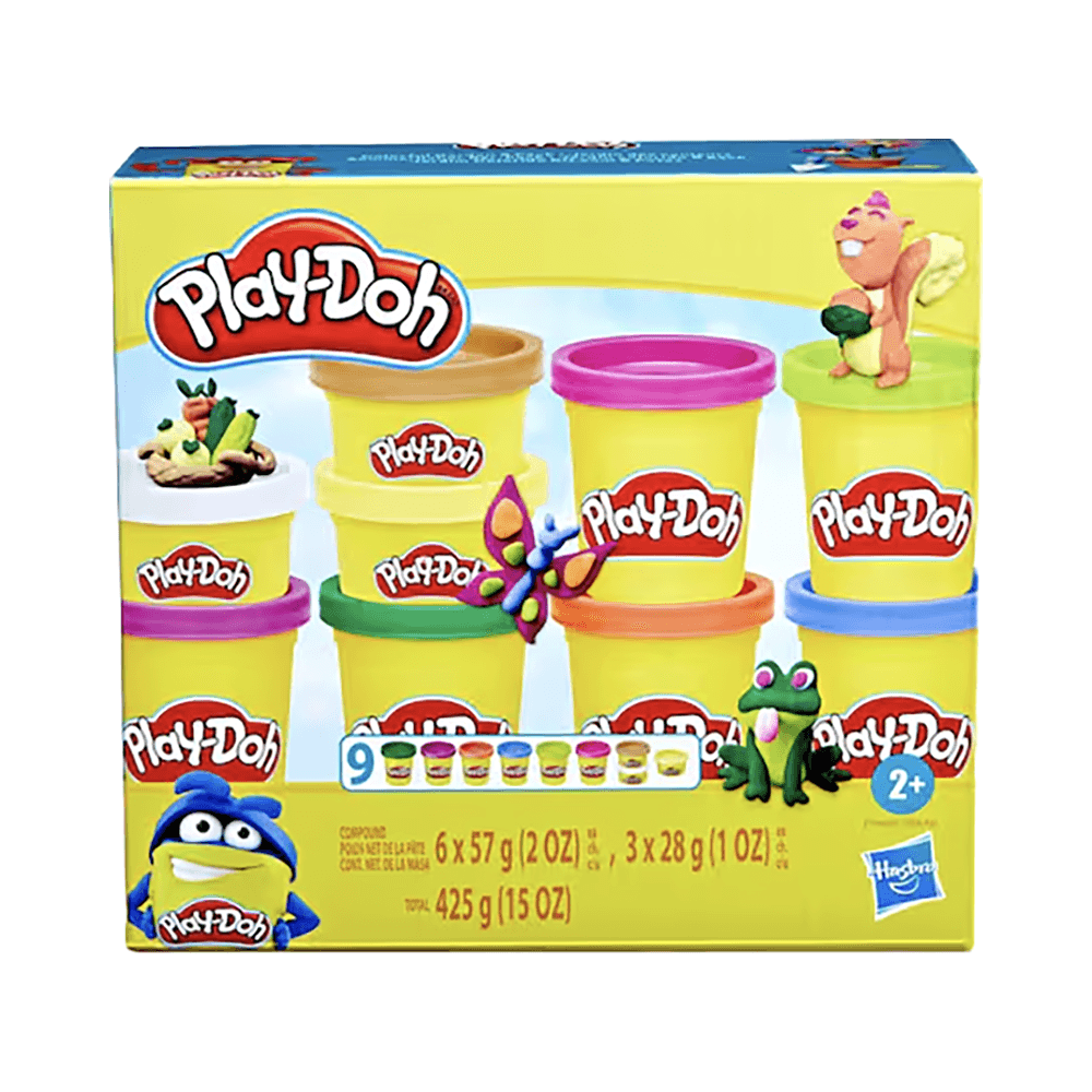 Hasbro Play-Doh Colorful Compound Clay Set 9Pcs