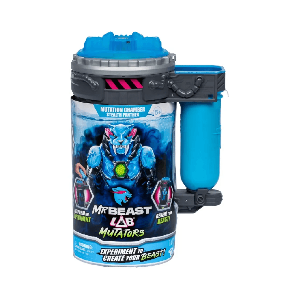Mrbeast Lab Mutators Stealth Panther Action Figure 13cm