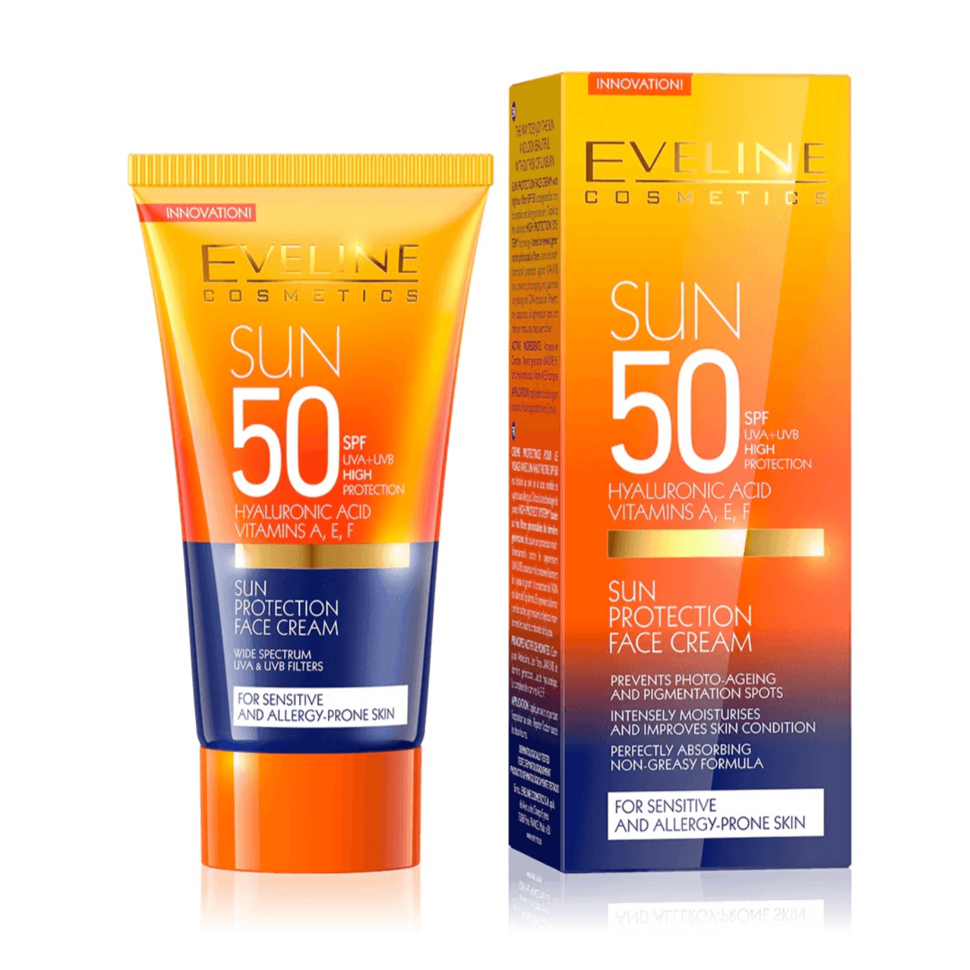 Eveline Sun Protection Spf50 50Ml