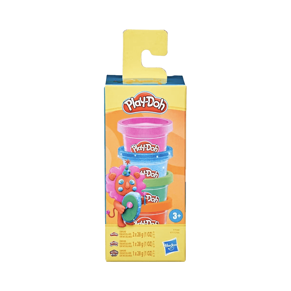 Hasbro Play-Doh Mini Color Pack 4Pcs Assorted