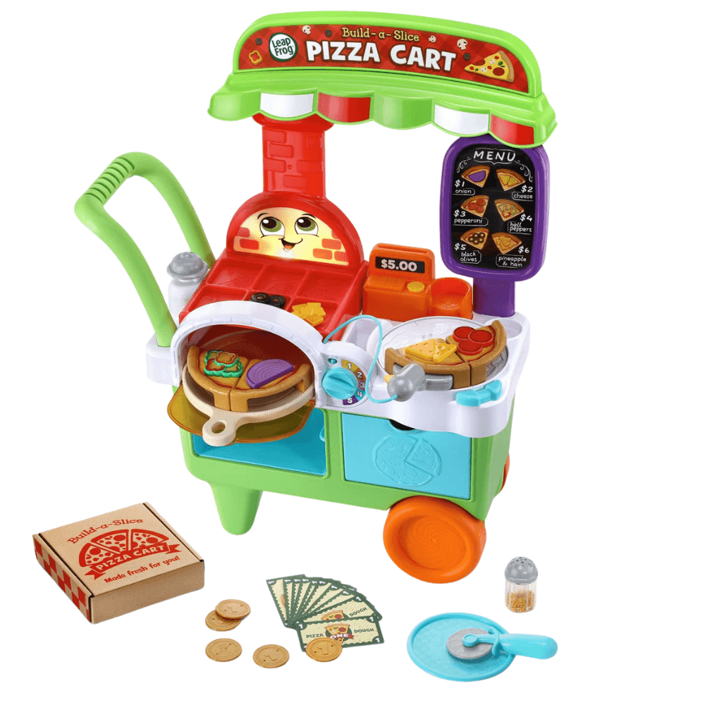 LeapFrog Build-A-Slice Pizza Cart for 3+ Years