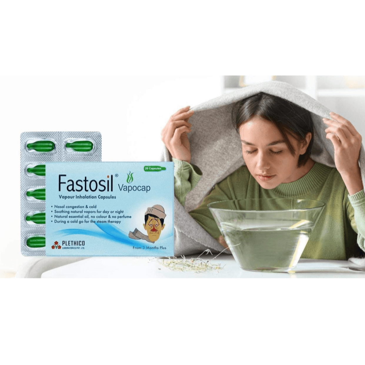Fastosil Vapocap Caps 20S