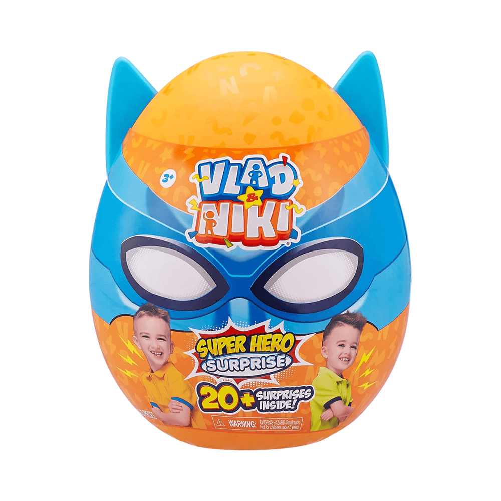 Vlad & Niki Super Hero Surprise Egg 3+ Years - Colors May Vary