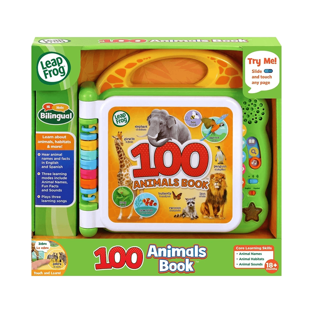 LeapFrog 100 Animals Book with Sounds & Colors