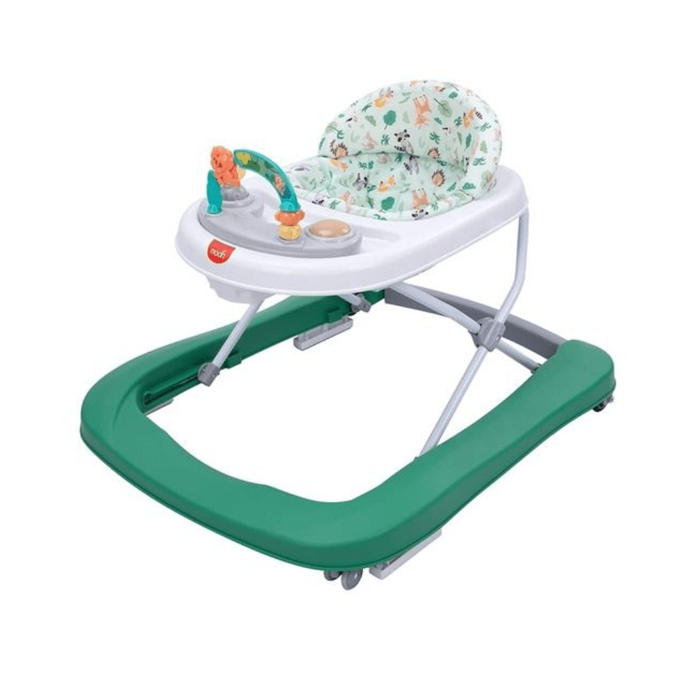 Moon Juvenile Stride Baby Walker-Green