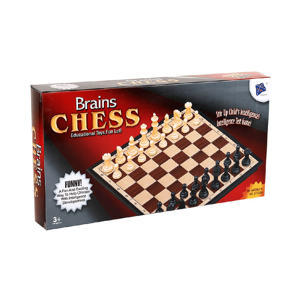 Brains Chess Non Magnetic Board Game