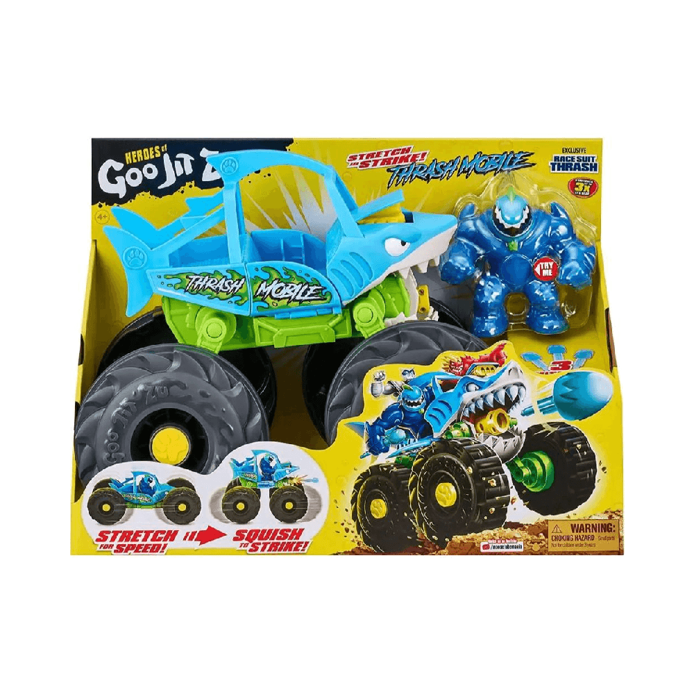 Heroes Of Goo Jit Zu Stretch & Strike Thrash Mobile Set