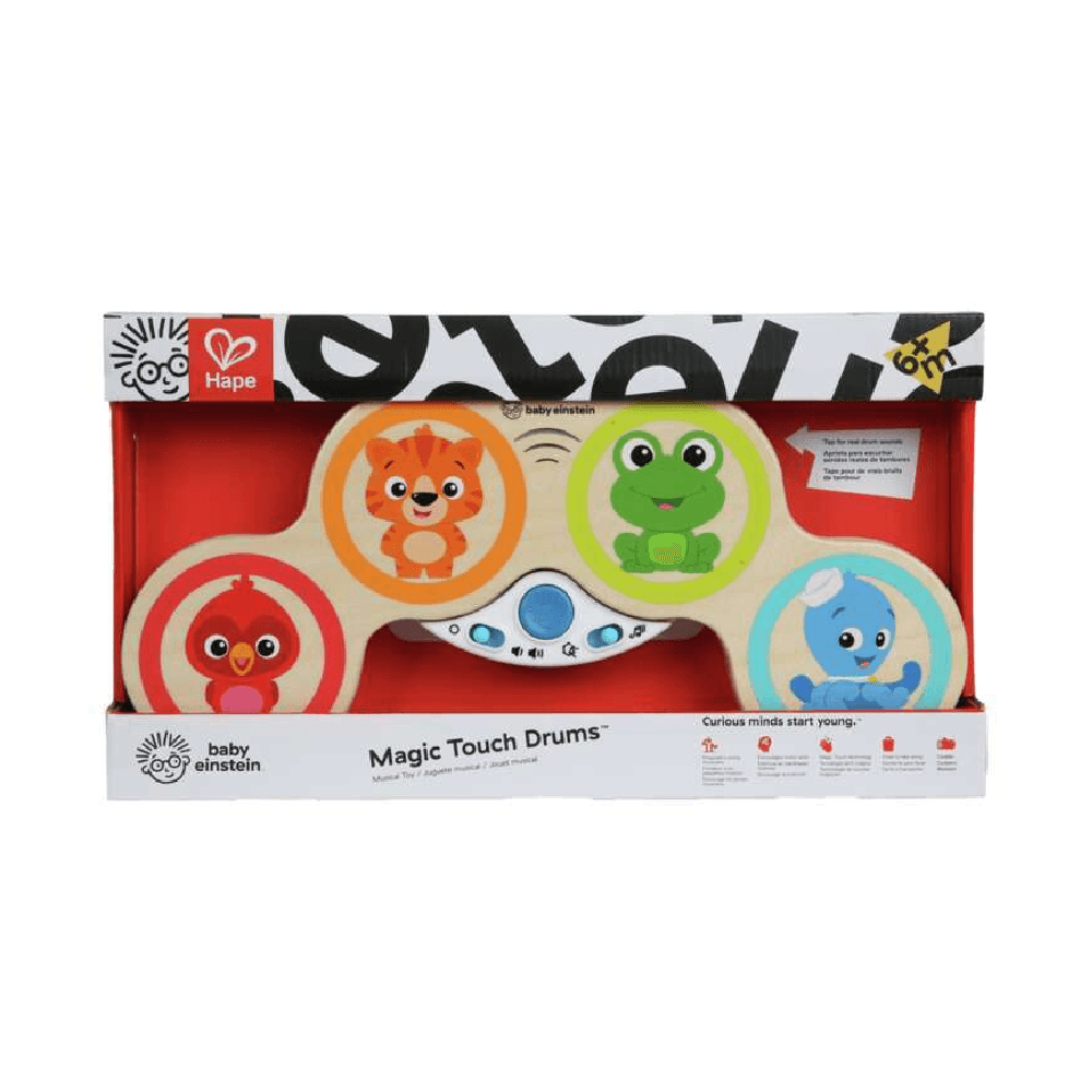 Baby Einstein Magic Touch Drums Wooden Musical Toy