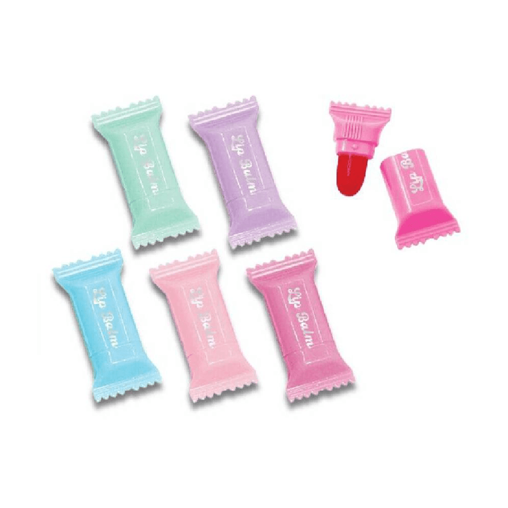 Hot Focus Washable Sweet Candy Lip Balms Makeup Set