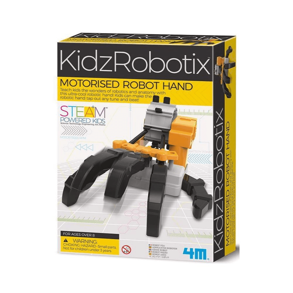 4M KidzRobotix Motorised Robot Hand Kit for 5+ Years