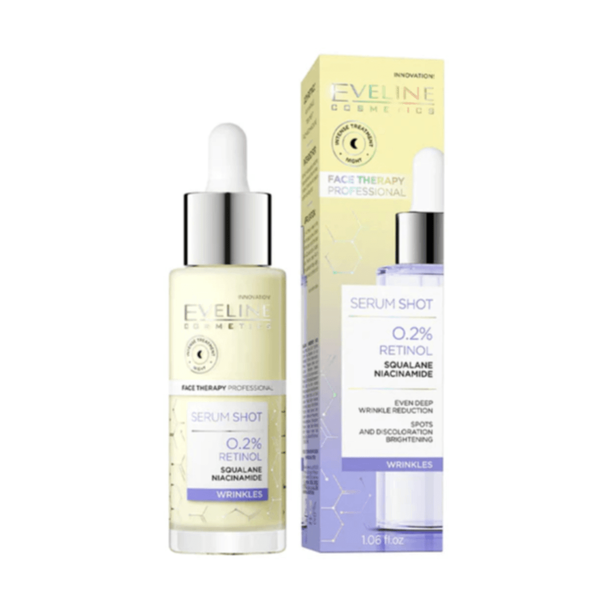 Eveline Serum Shot 0.2% Retinol Wrinkles 30Ml