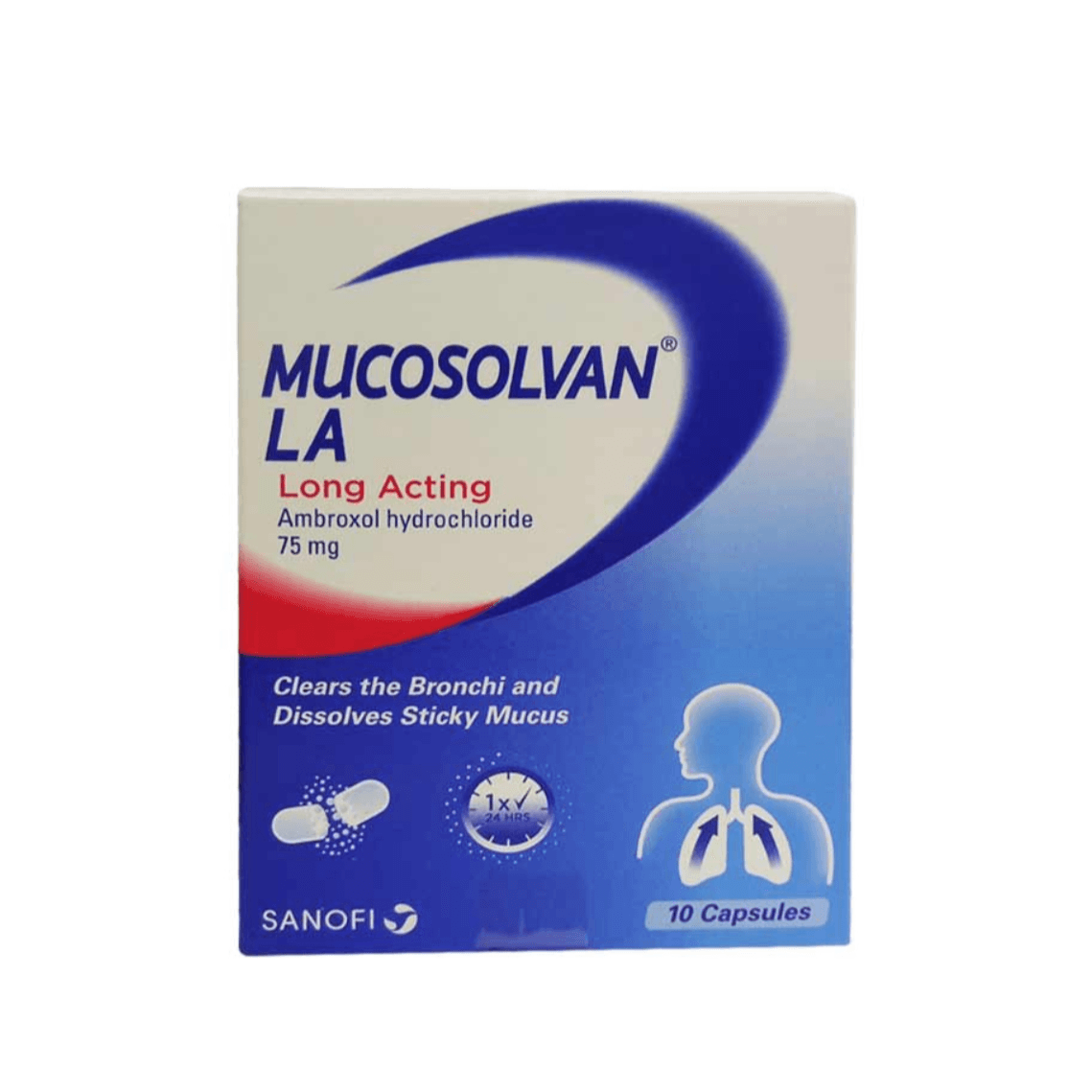 Mucosolvan La 75Mg Cap10S